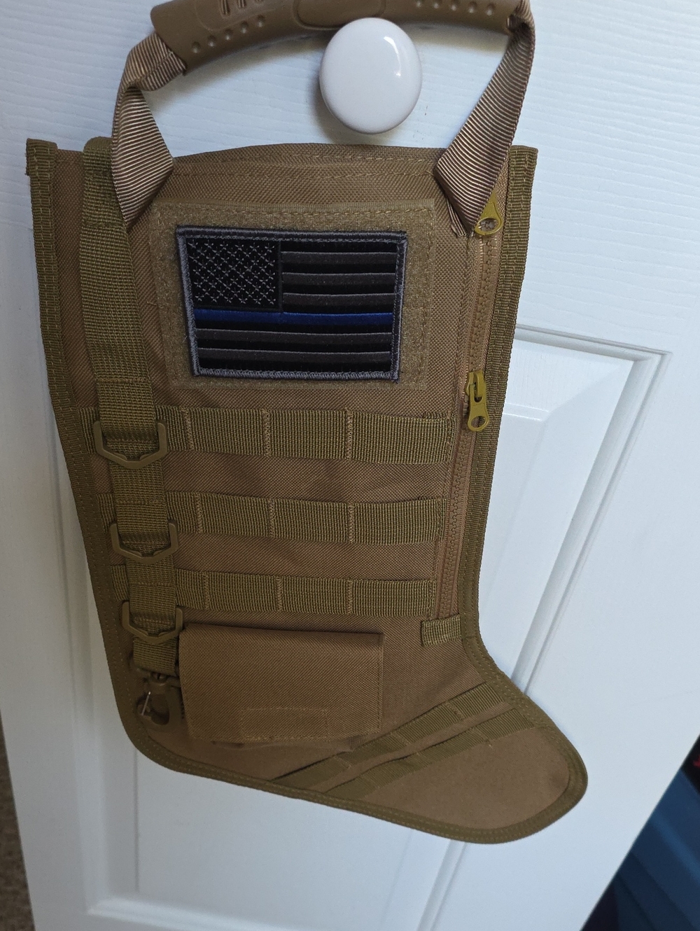 Tactical MOLLE Stocking in Coyote Brown